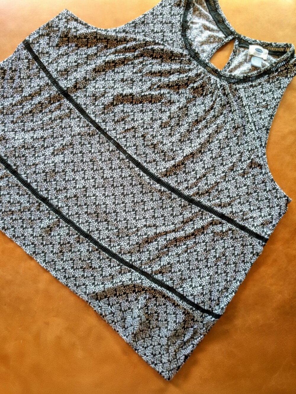 OLD NAVY Floral Sleeveless Swing Top - XXL - EUC